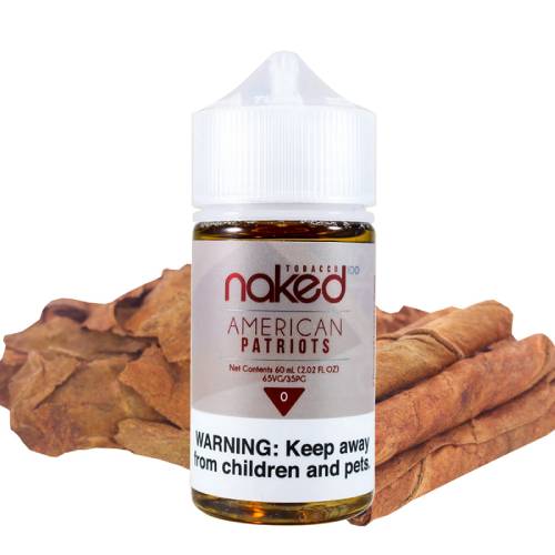 Naked 100 Tobacco American Patriots